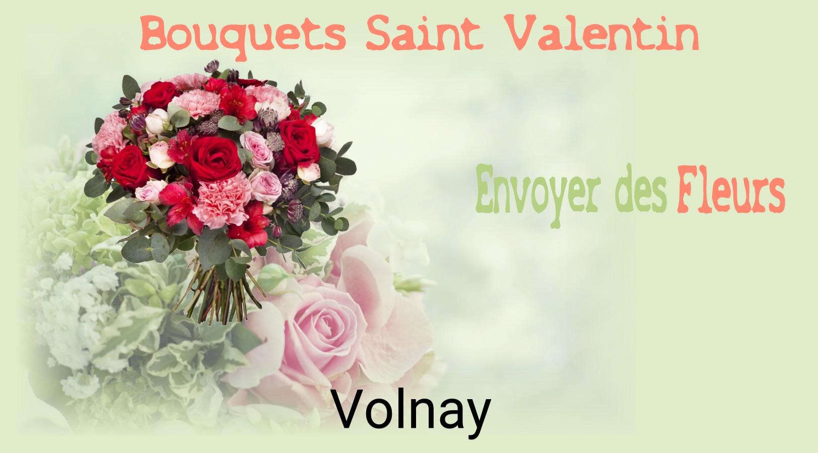 Roses de Saint-Valentin livrées à Volnay